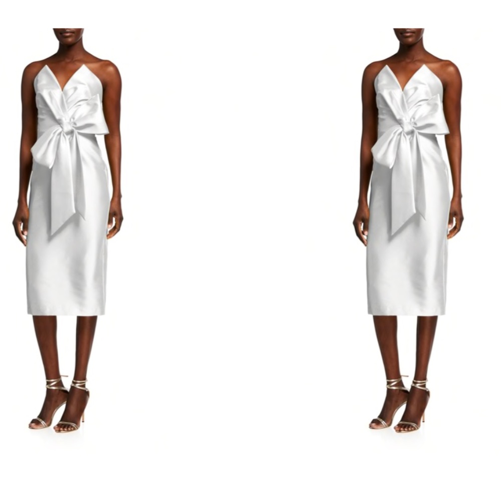 Badgely Mishka Bow Front Dress